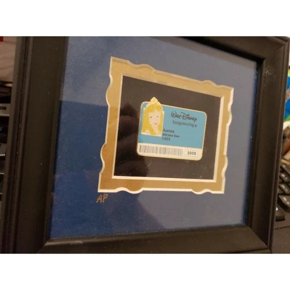 Disney‎ Pin SLEEPING BEAUTY PRINCESS AURORA ARTIST PROOF WDI FRAMED AP OOAK C-1